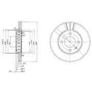 Слика 1 на кочионен диск DELPHI BG2982