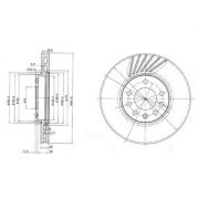 Слика 1 на кочионен диск DELPHI BG3142