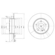 Слика 1 на кочионен диск DELPHI BG3239C