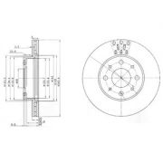 Слика 1 $на Кочионен диск DELPHI BG3425