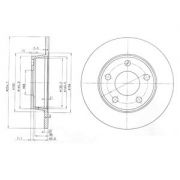 Слика 1 на кочионен диск DELPHI BG3671