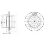 Слика 1 на кочионен диск DELPHI BG3750