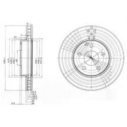 Слика 1 на кочионен диск DELPHI BG3755C