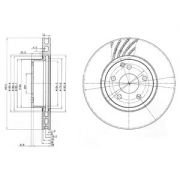 Слика 1 на кочионен диск DELPHI BG3756