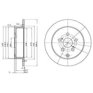 Слика на Кочионен диск DELPHI BG3822