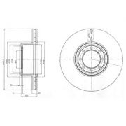 Слика 1 на кочионен диск DELPHI BG4102