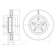 Слика 1 на кочионен диск DELPHI BG4114