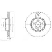 Слика 1 на кочионен диск DELPHI BG4123