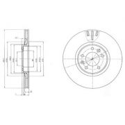 Слика 1 на кочионен диск DELPHI BG4150