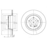 Слика 1 на кочионен диск DELPHI BG4153