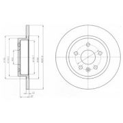 Слика 1 на кочионен диск DELPHI BG4199C