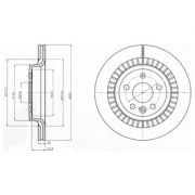 Слика 1 $на Кочионен диск DELPHI BG4270