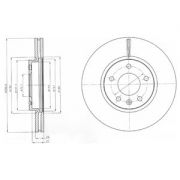 Слика 1 на кочионен диск DELPHI BG4278C