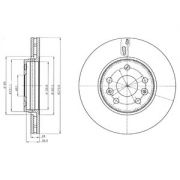 Слика 1 на кочионен диск DELPHI BG4317C