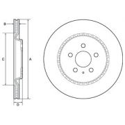 Слика 1 на кочионен диск DELPHI BG4643C