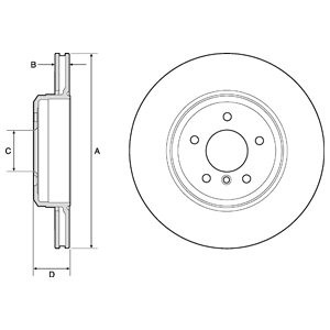 Слика на Кочионен диск DELPHI BG4753C