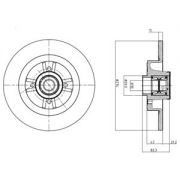 Слика 1 $на Кочионен диск DELPHI BG9030RS