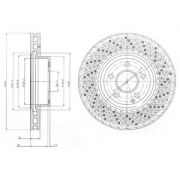 Слика 1 на кочионен диск DELPHI BG9076C