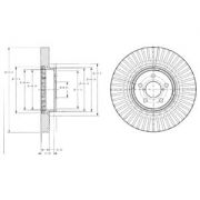 Слика 1 $на Кочионен диск DELPHI BG9105