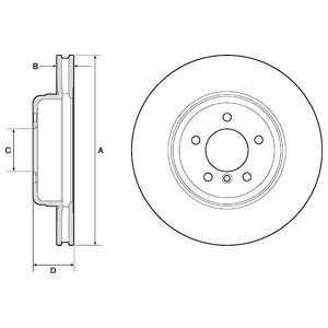 Слика на Кочионен диск DELPHI BG9159C