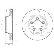 Слика 1 $на Кочионен диск DELPHI BG9165C