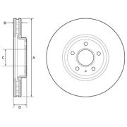 Слика 1 $на Кочионен диск DELPHI BG9218C