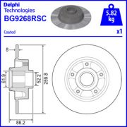 Слика 1 на кочионен диск DELPHI BG9268RSC