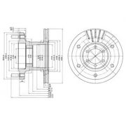 Слика 1 $на Кочионен диск DELPHI BG9453