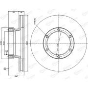 Слика 1 $на Кочионен диск DURON DCR130A