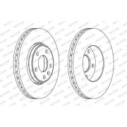 Слика 2 $на Кочионен диск FERODO PREMIER Coat+ disc DDF1204C-1