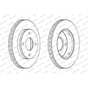 Слика 2 $на Кочионен диск FERODO PREMIER Coat+ disc DDF1621C