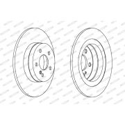 Слика 2 на кочионен диск FERODO PREMIER Coat+ disc DDF1691C