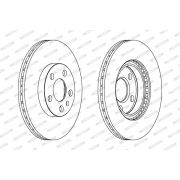 Слика 2 на кочионен диск FERODO PREMIER Coat+ disc DDF842C