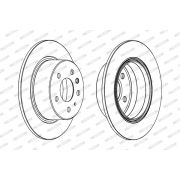 Слика 2 на кочионен диск FERODO PREMIER DDF003
