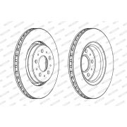 Слика 2 на кочионен диск FERODO PREMIER DDF1031
