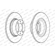 Слика 2 $на Кочионен диск FERODO PREMIER DDF1035