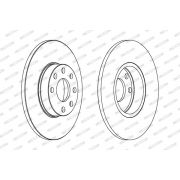 Слика 2 $на Кочионен диск FERODO PREMIER DDF1040
