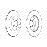 Слика 2 на кочионен диск FERODO PREMIER DDF1044