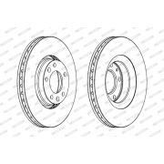 Слика 2 на кочионен диск FERODO PREMIER DDF1103