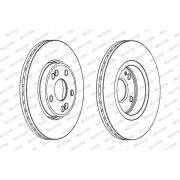Слика 2 на кочионен диск FERODO PREMIER DDF1123