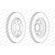 Слика 2 на кочионен диск FERODO PREMIER DDF1140