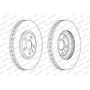 Слика 2 на кочионен диск FERODO PREMIER DDF1165