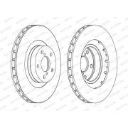 Слика 1 на кочионен диск FERODO PREMIER DDF1175C