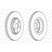 Слика 1 на кочионен диск FERODO PREMIER DDF1205C
