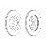 Слика 2 на кочионен диск FERODO PREMIER DDF1223