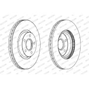 Слика 2 на кочионен диск FERODO PREMIER DDF1225