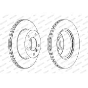 Слика 2 на кочионен диск FERODO PREMIER DDF1228