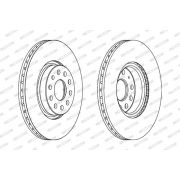 Слика 2 на кочионен диск FERODO PREMIER DDF1305