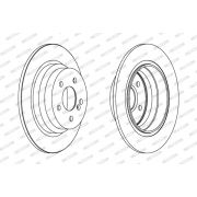 Слика 2 на кочионен диск FERODO PREMIER DDF1308C