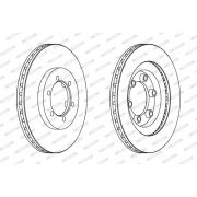 Слика 1 на кочионен диск FERODO PREMIER DDF1346